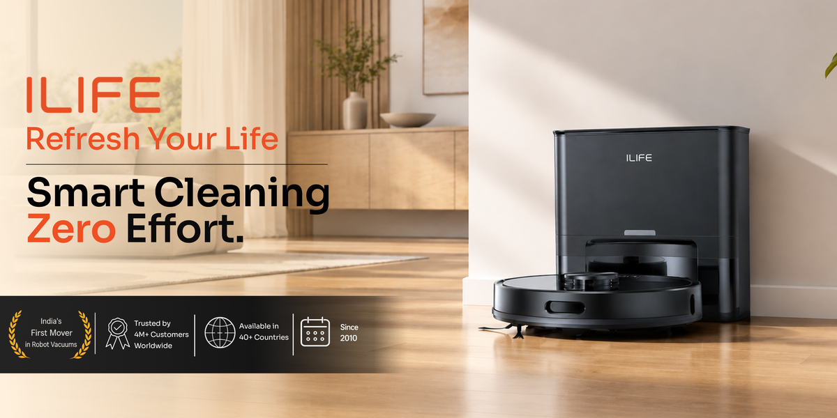 Best Robot Vacuum Cleaner in India | ILIFE Robot Vacuum