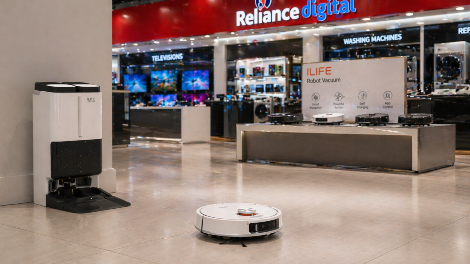 Where to Buy the ILIFE Robotic Vacuum in India at Reliance Online & Offline Stores