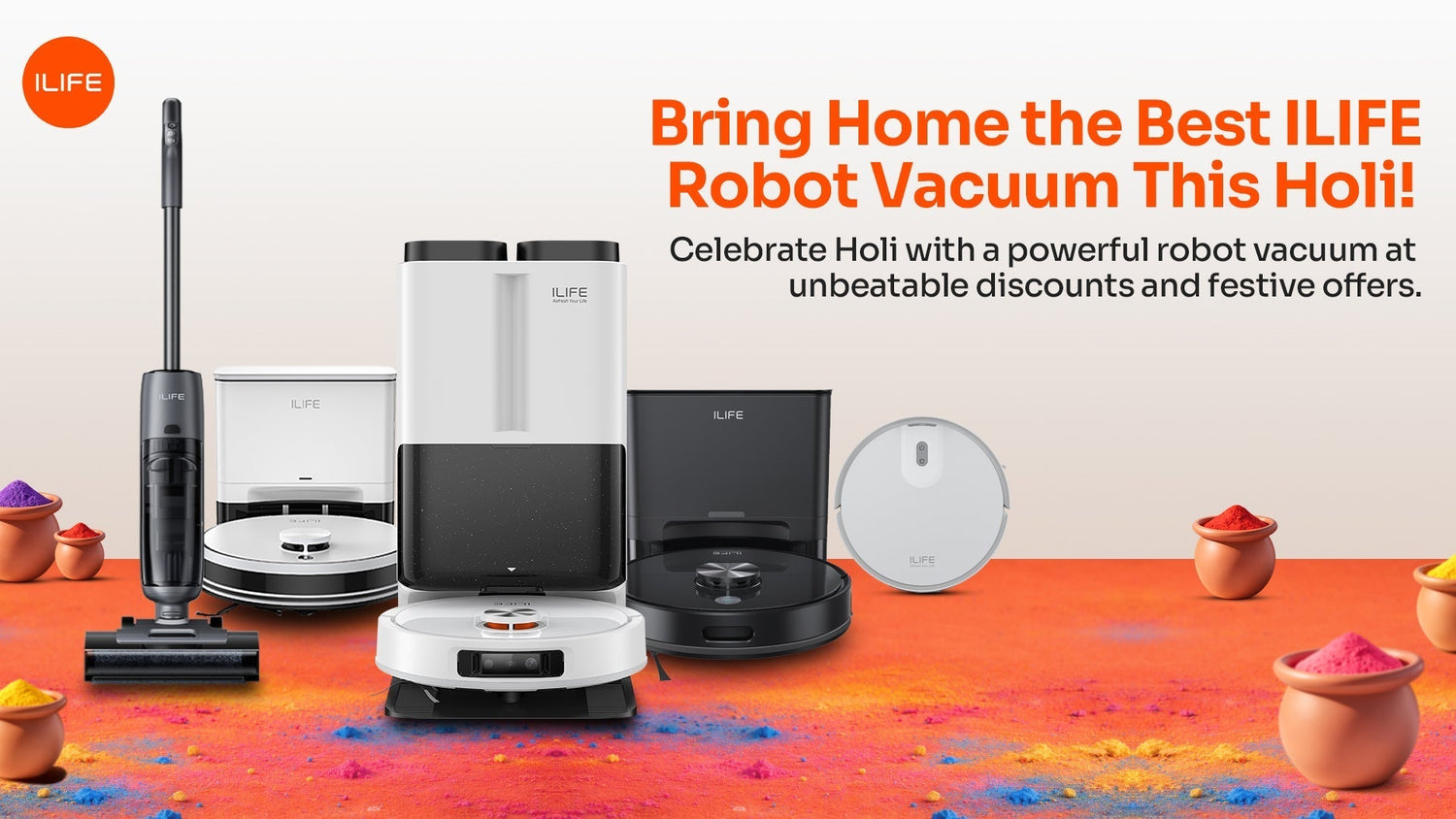 Best Way to Clean Your Home After Holi: Smart Cleaning with ILIFE Robot Vacuums