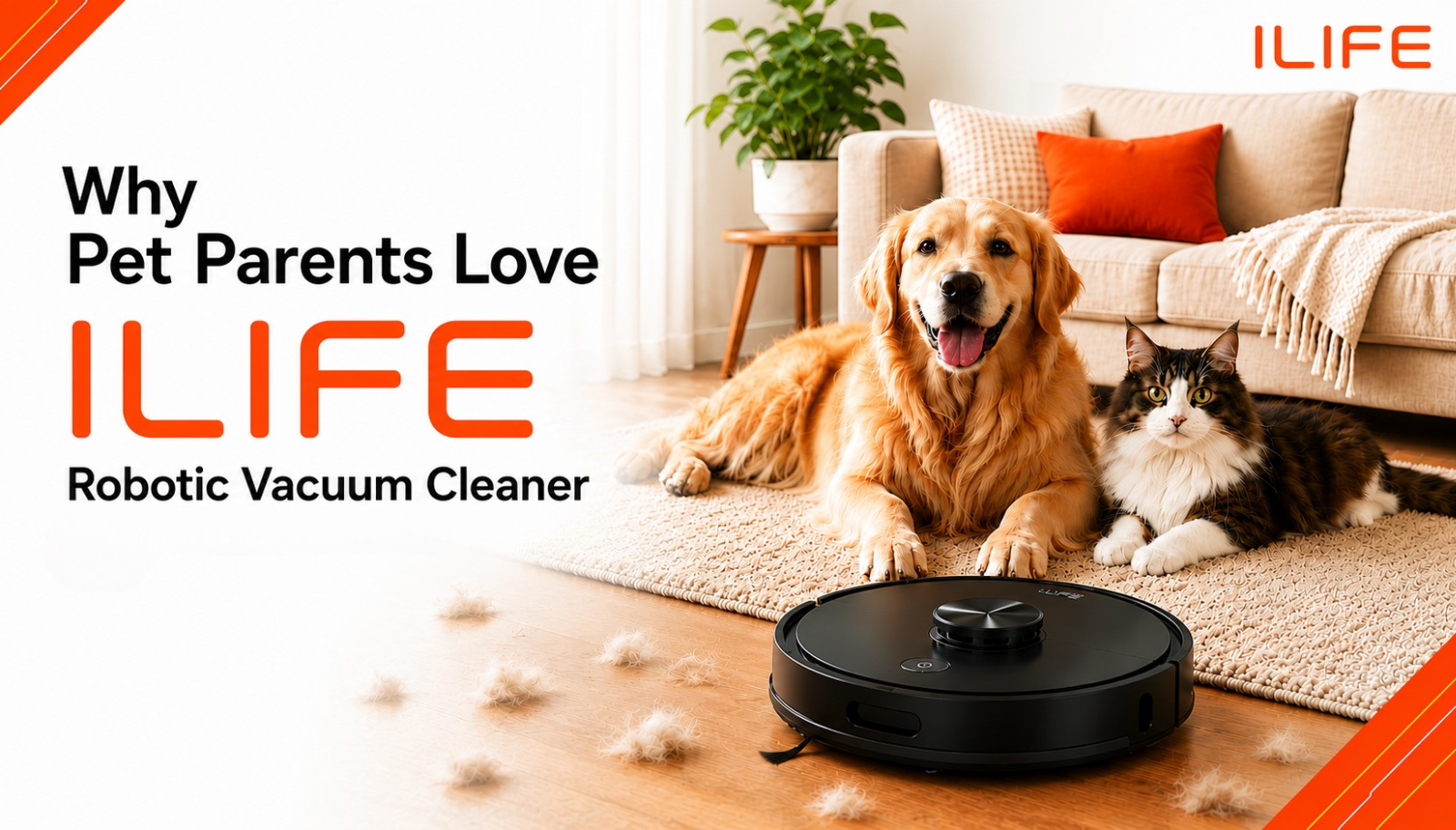 Why Pet Parents Love ILIFE Robot Vacuum Cleaners