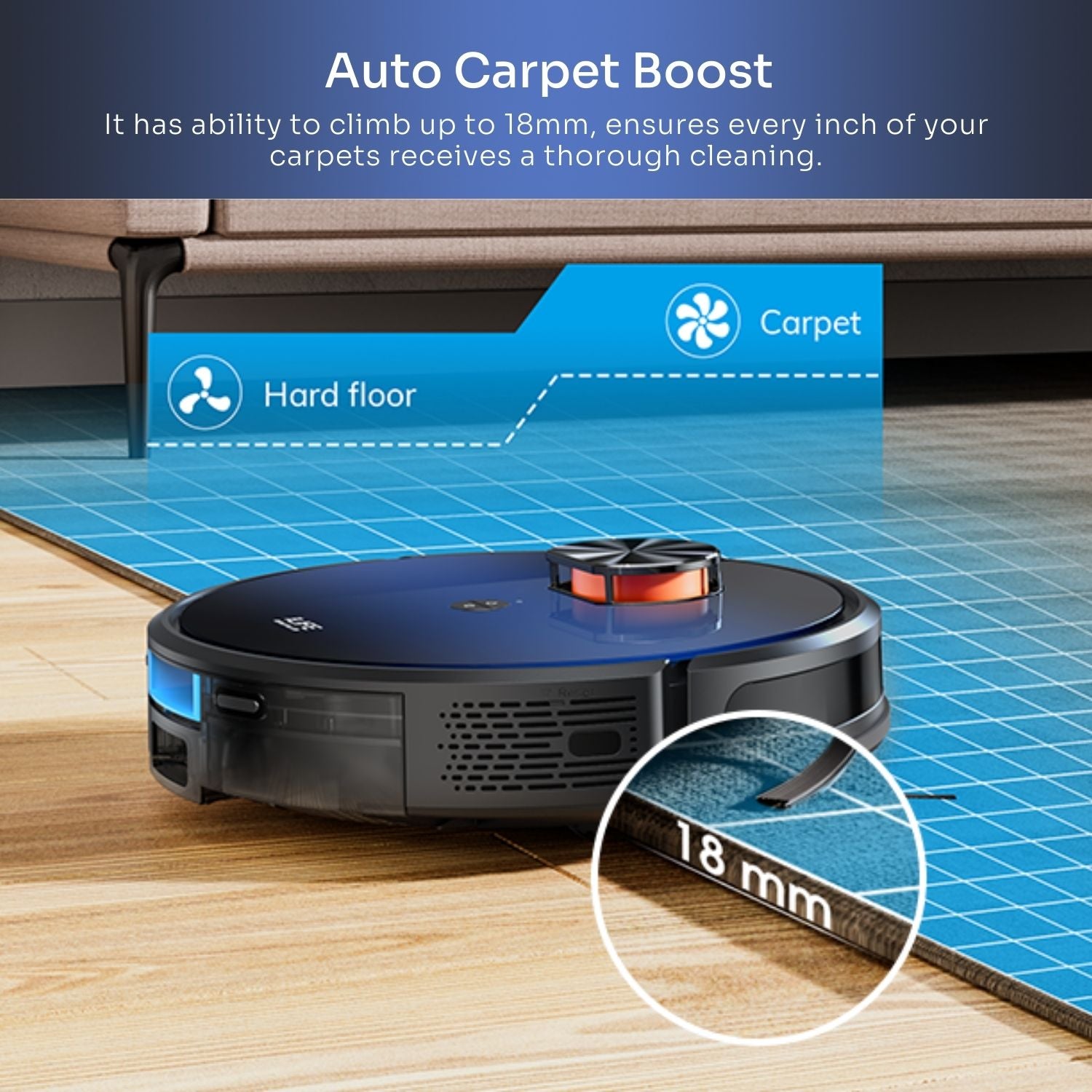 Auto carpet Boost