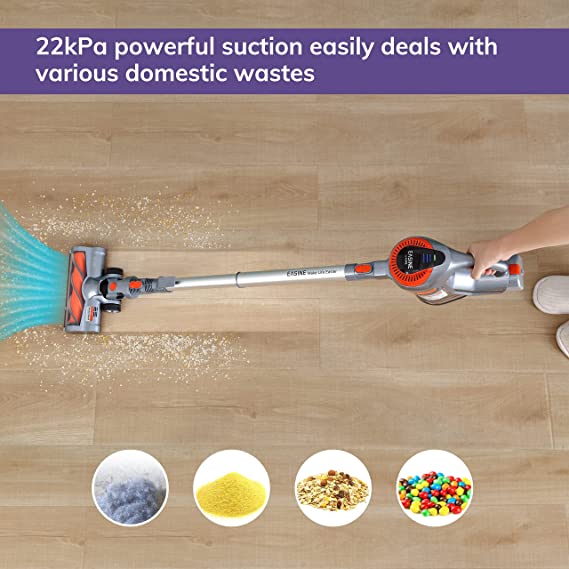 Powerful suction