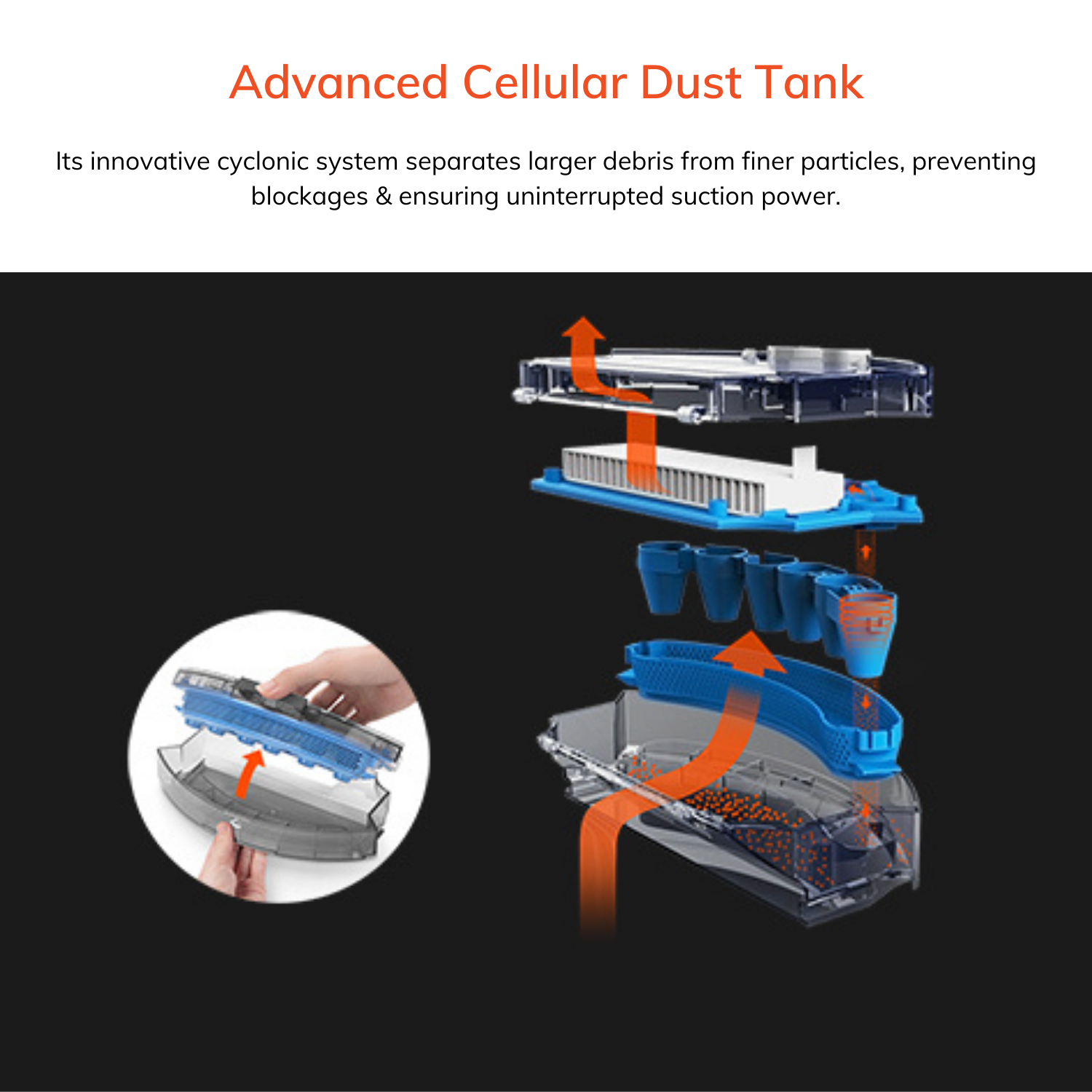 Advance Cellular Dust Tank