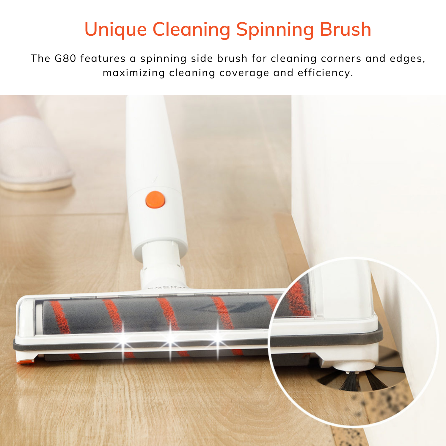 Unique Cleaning Spinning Brush