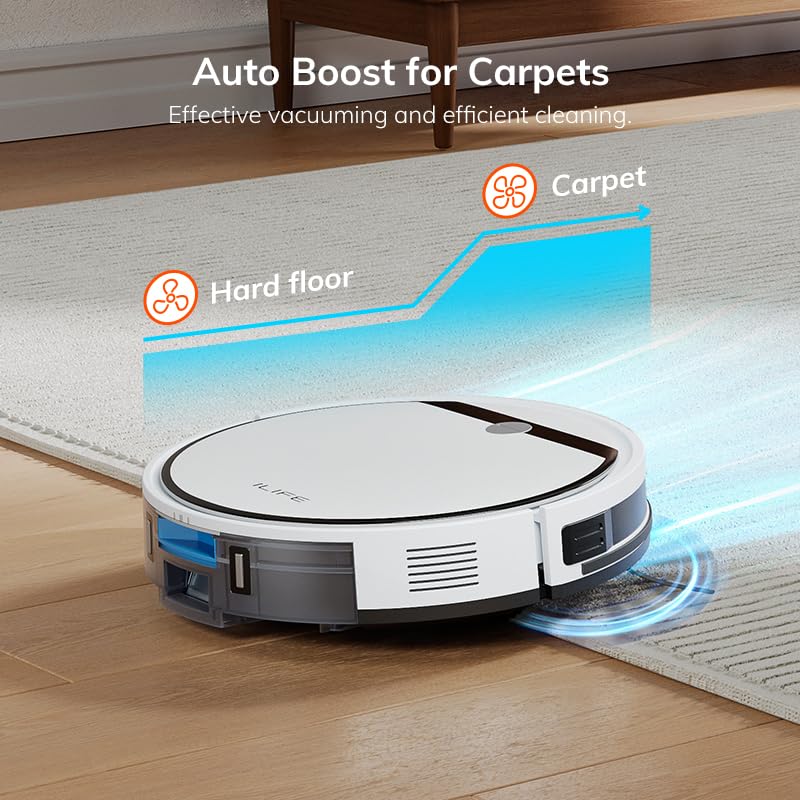 Auto boost for carpet
