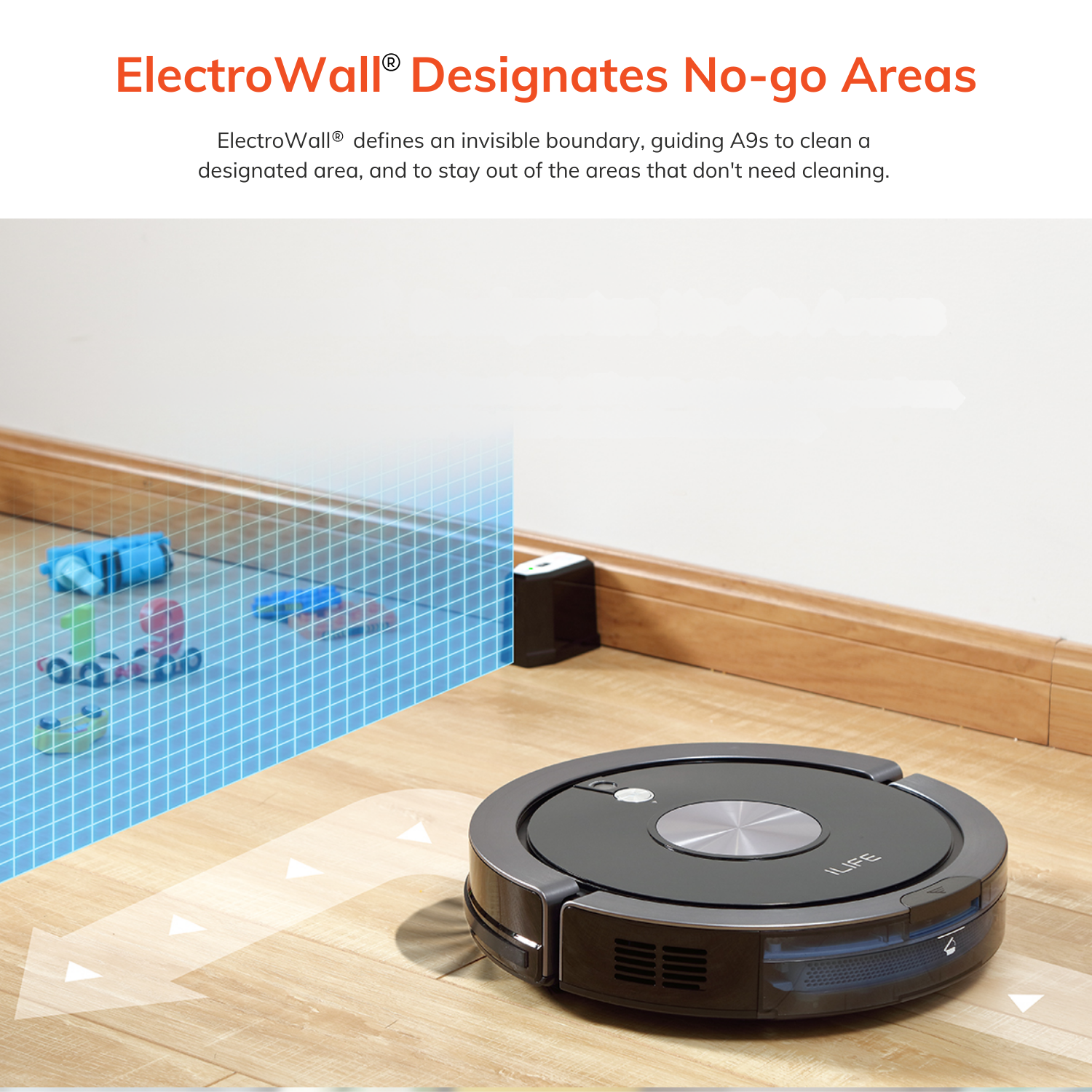 ElectroWall Designates No go Areas