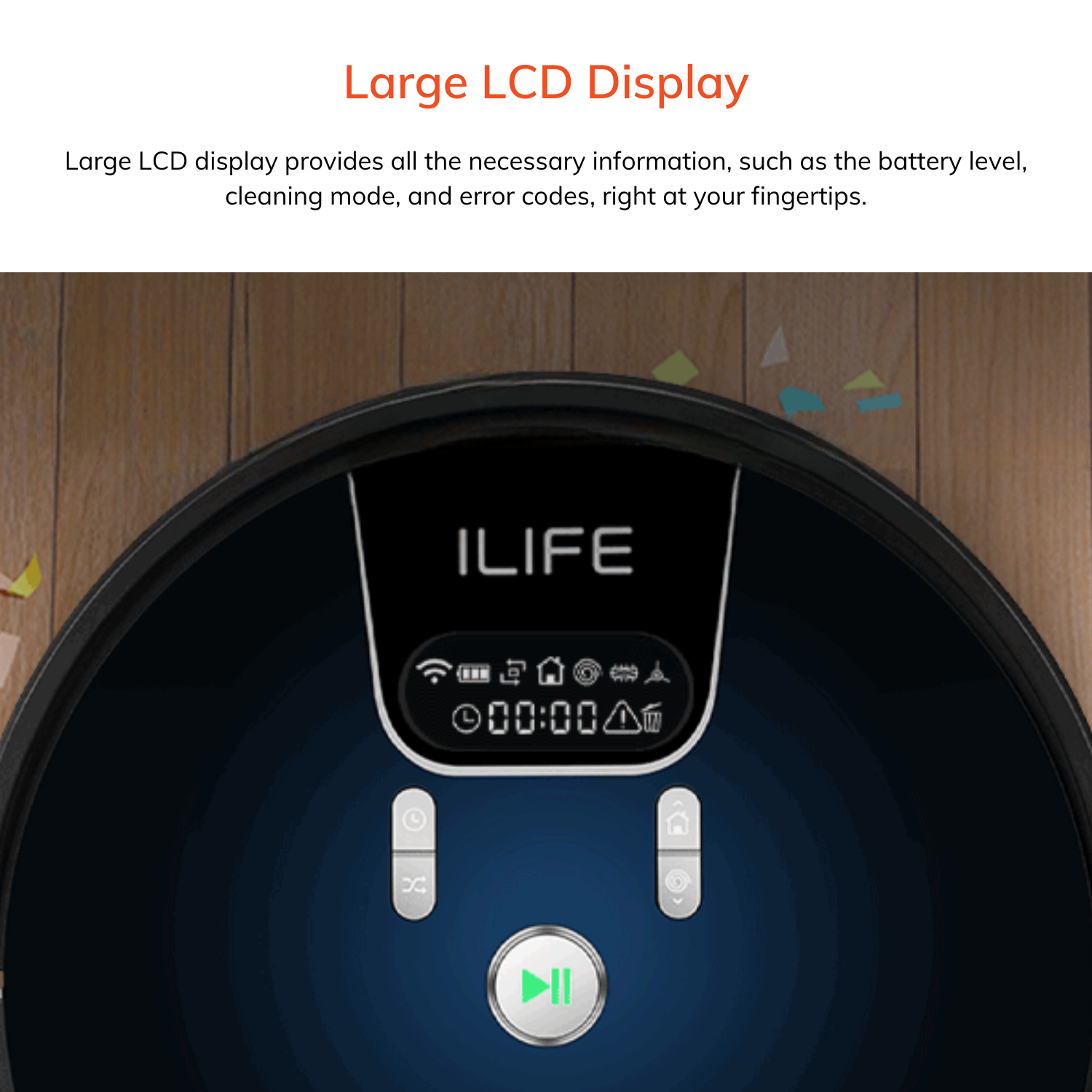 large LCD Display