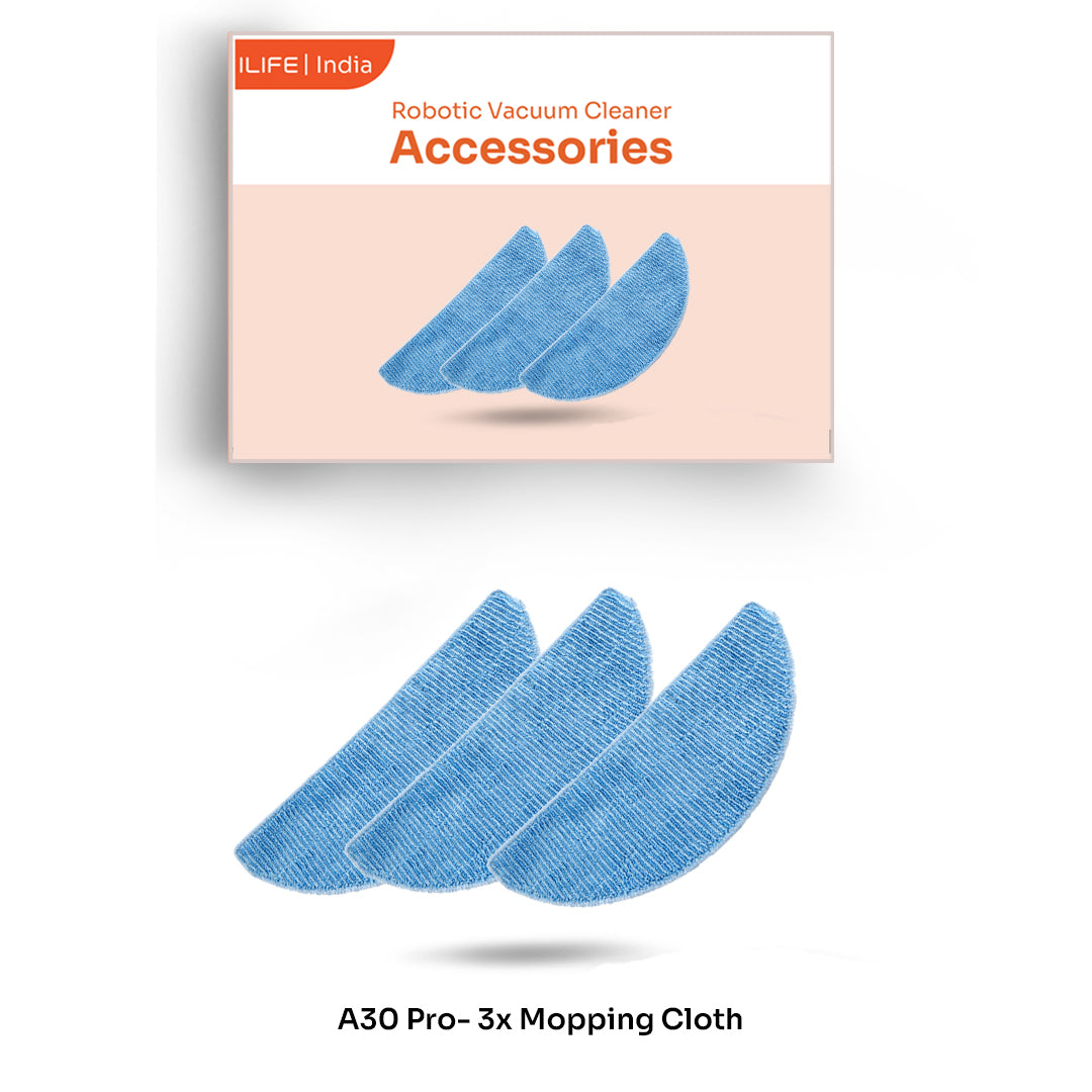 Robot Stofzuiger Mop Doek Voor ILIFE A30 En A30 Pro, Wasbare Robot Stofzuiger Mop Doek Voor ILIFE A30 En A30 Pro, Wasbare