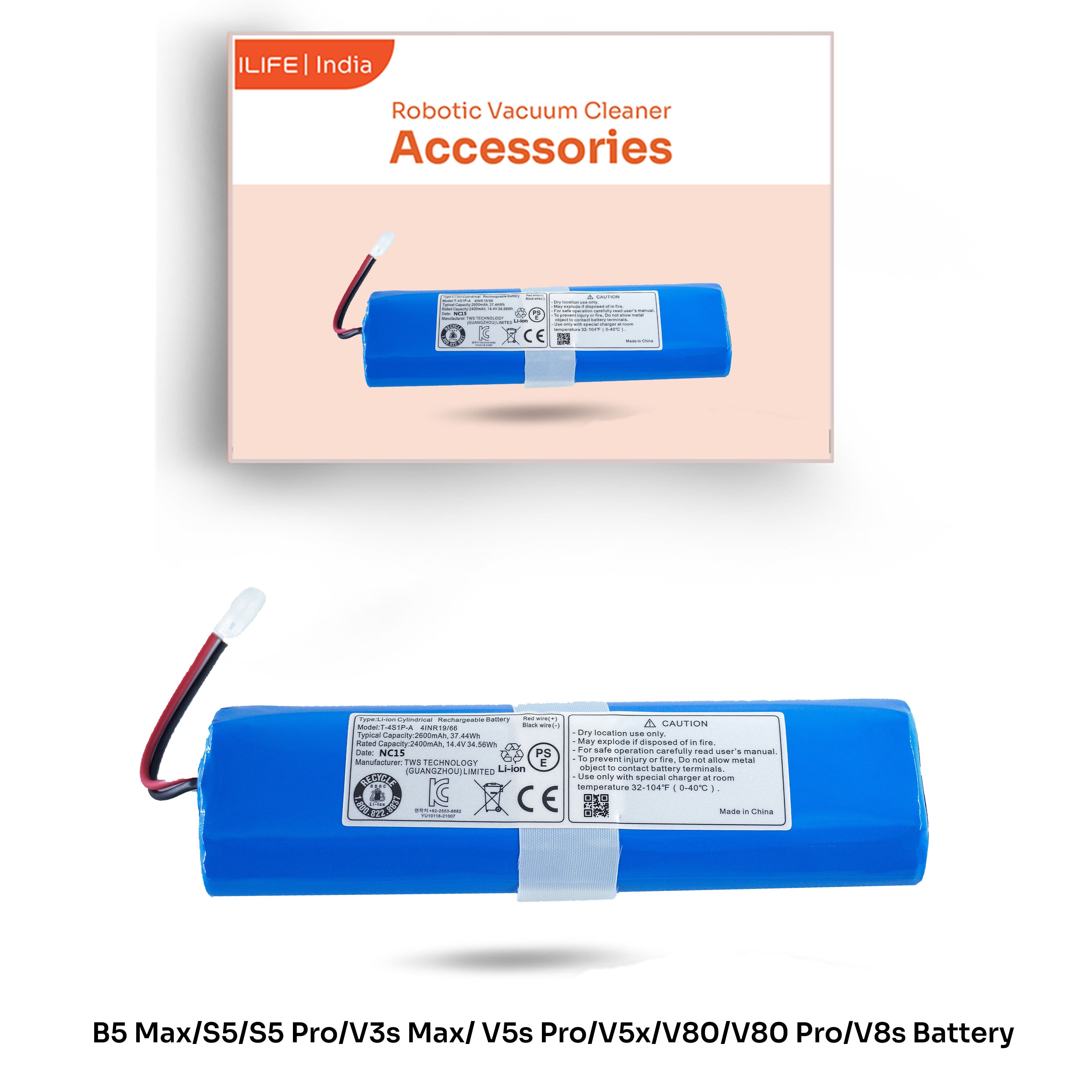 ILIFE Vacuum Battery