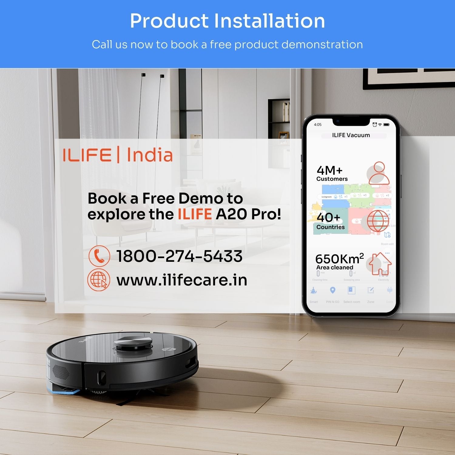 A20 pro Product Installation