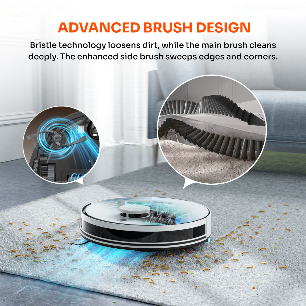 A30 Pro Robot Vacuum and Mop for Home (Upgraded 13,000 Pa Suction)