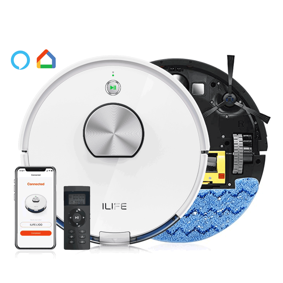 ILIFE L100 Automatic Robotic Vacuum Cleaner Home Cleaning Product