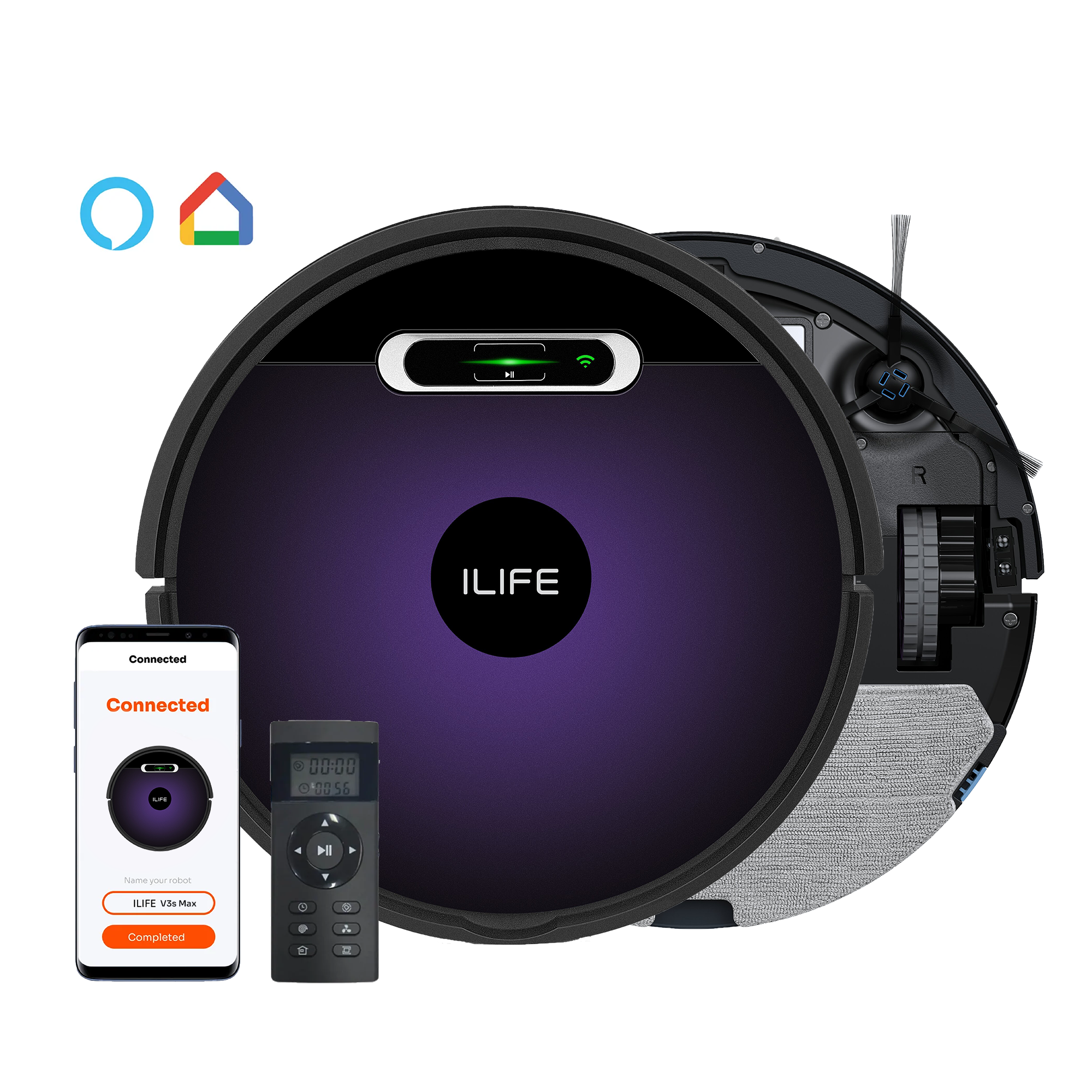 V3s max robotic vacuum