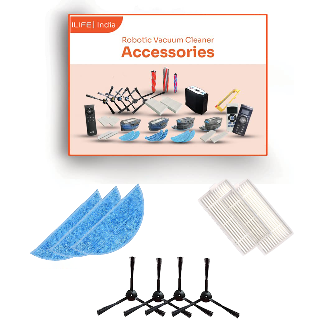 Rowenta 2 salviette in microfibra per aspirapolvere robot Smart Force Essential Aqua ZR690202 Rowenta 2 salviette in microfibra per aspirapolvere robot Smart Force Essential Aqua ZR690202