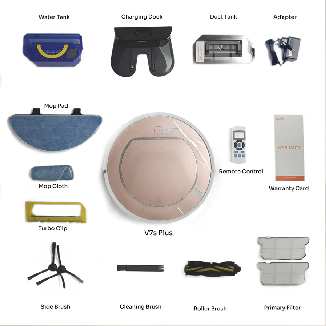 v7s Plus Package Content