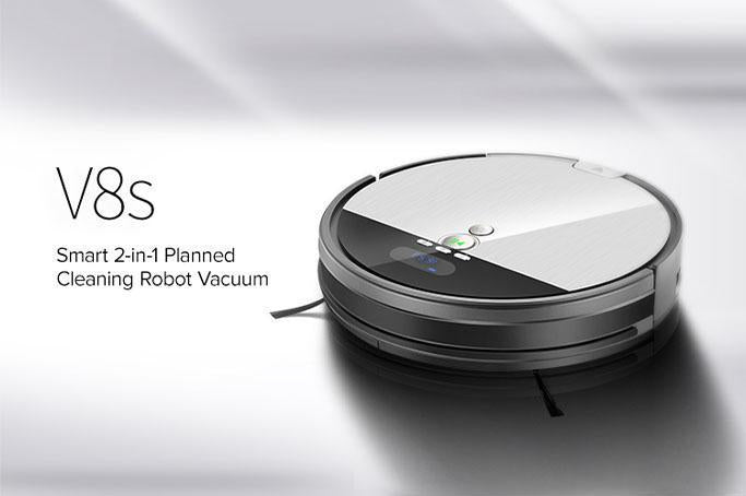 ILIFE V8s: Smart 2-in-1 Planned Cleaning Robot Vacuum Global Launch