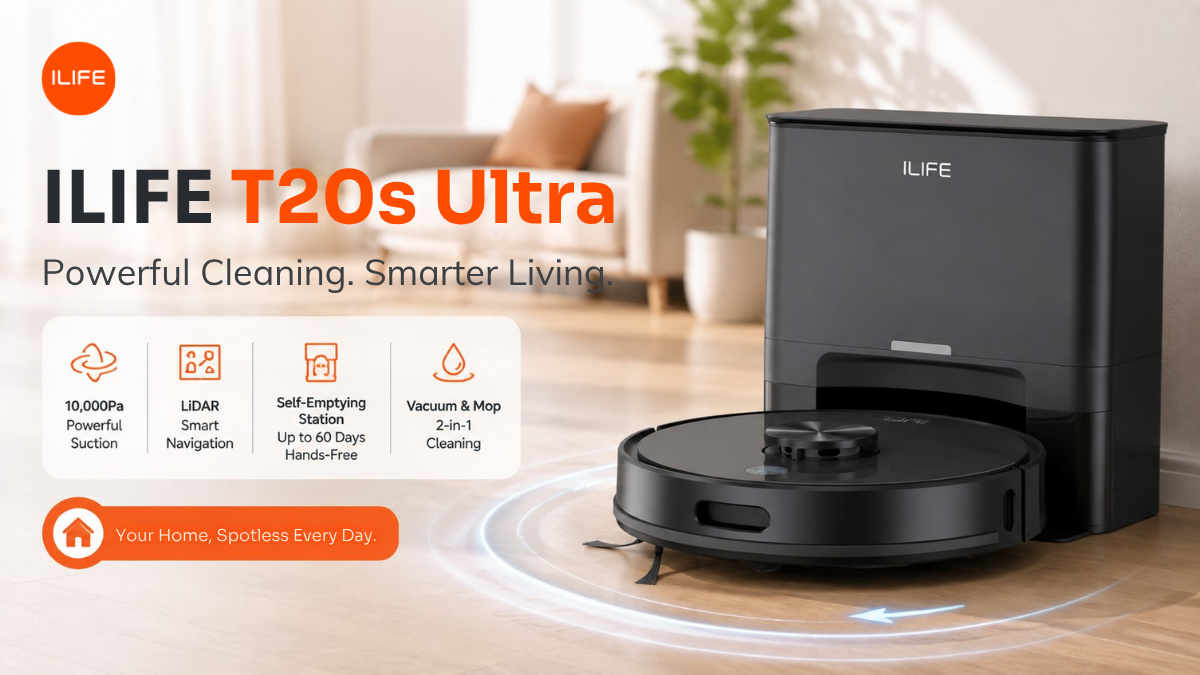 Best Robot Vacuum Cleaner in India | ILIFE Robot Vacuum