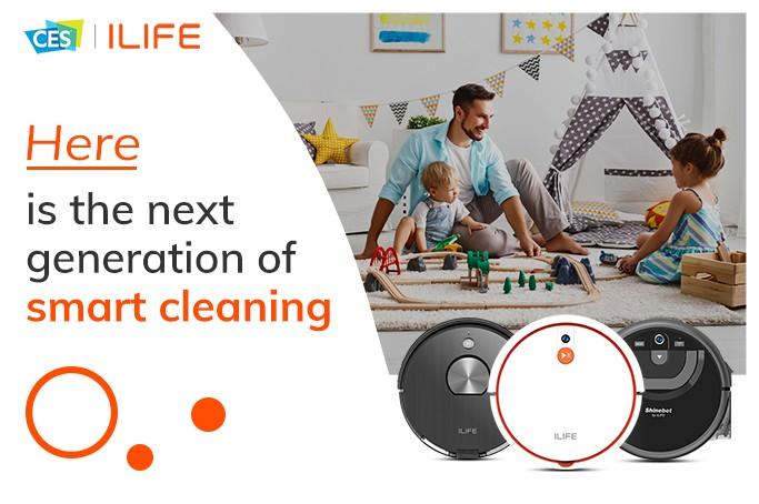 ILIFE announces 3 new robotic vacuums at CES