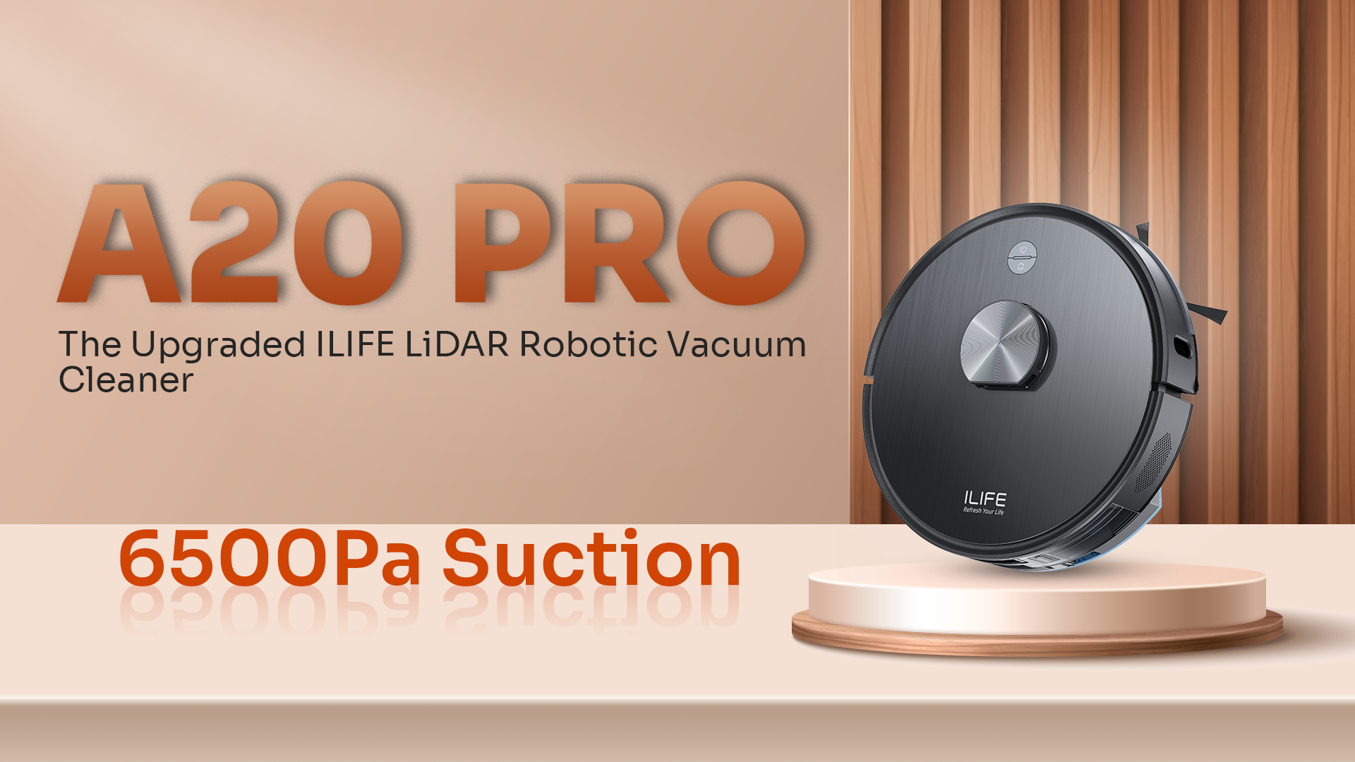 Newly Launched :The Upgraded A20 Pro ILIFE Robotic Vacuum Cleaner