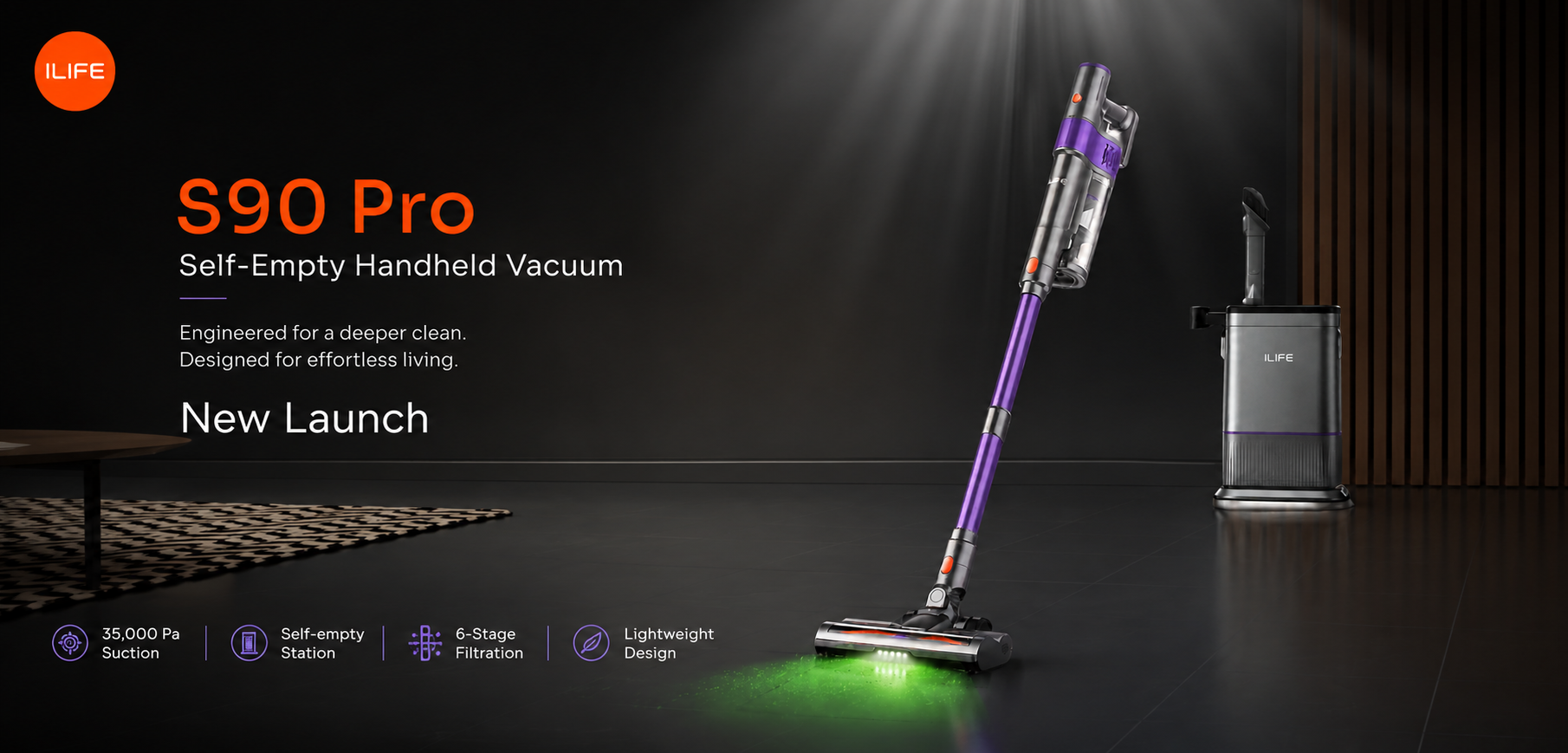 Meet The ILIFE S90 Pro: India's First Self-Emptying Cordless Vacuum Cleaner