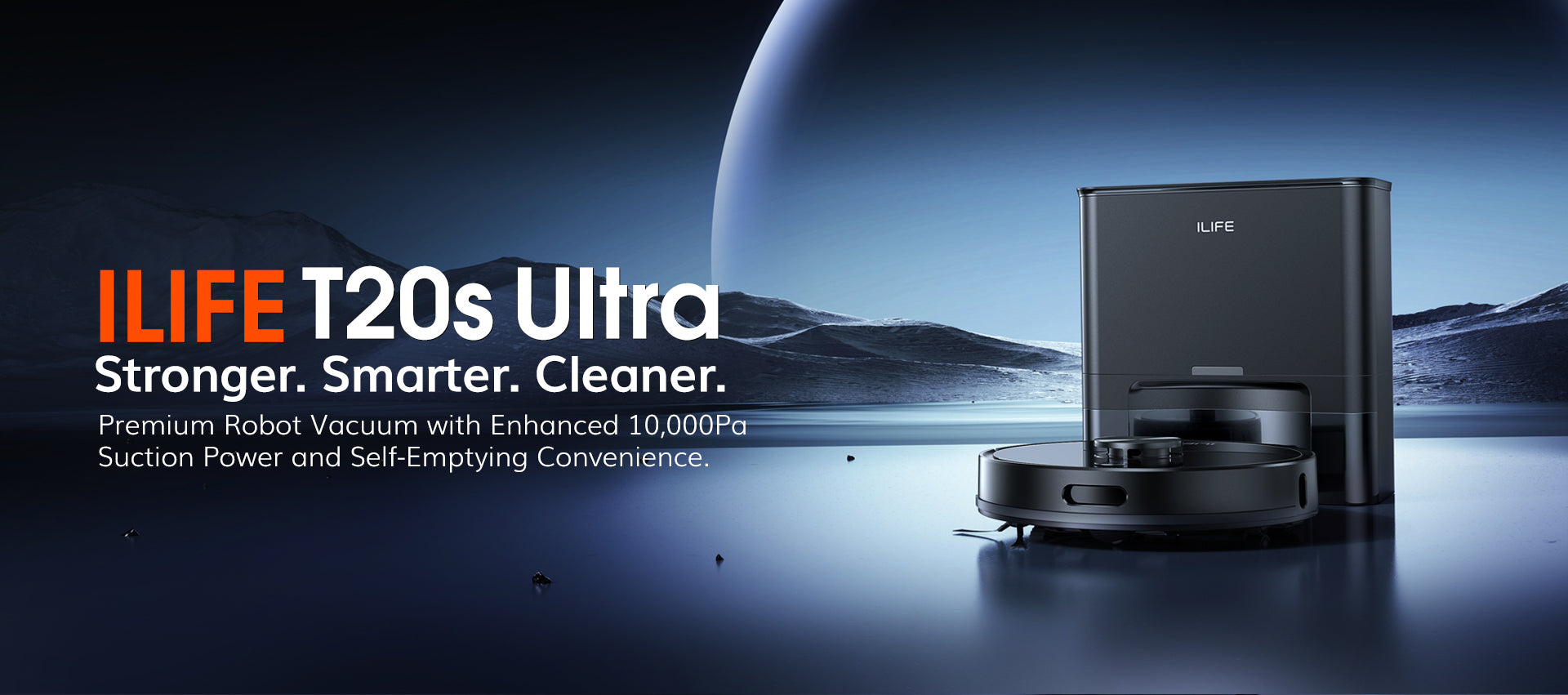 ILIFE T20s Ultra Robot Vacuum Cleaner: Smart, Powerful & Truly Hands-Free Cleaning