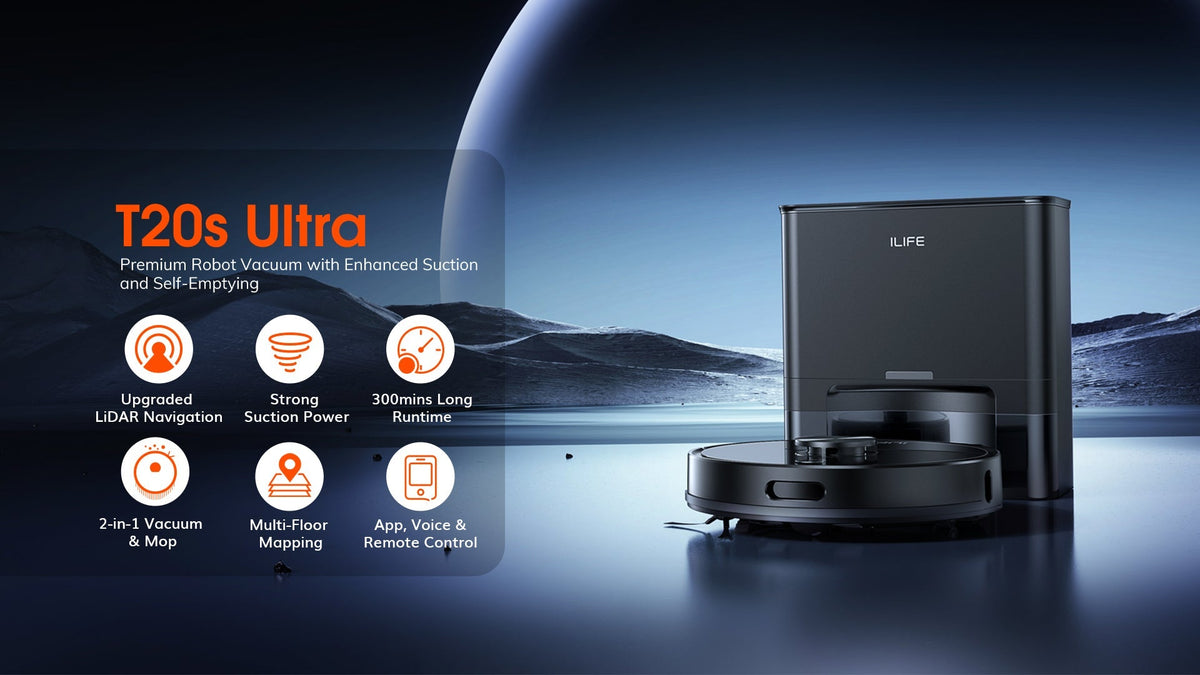 Meet the ILIFE T20s Ultra: A Robot Vacuum and Mop Designed for Modern Living