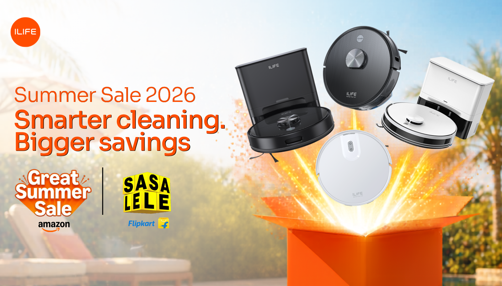 Beat the Dust with ILIFE Robotic Vacuum – Now on Amazon Greate Summer Sale  &amp; Flipkart Sasa Lele Sale