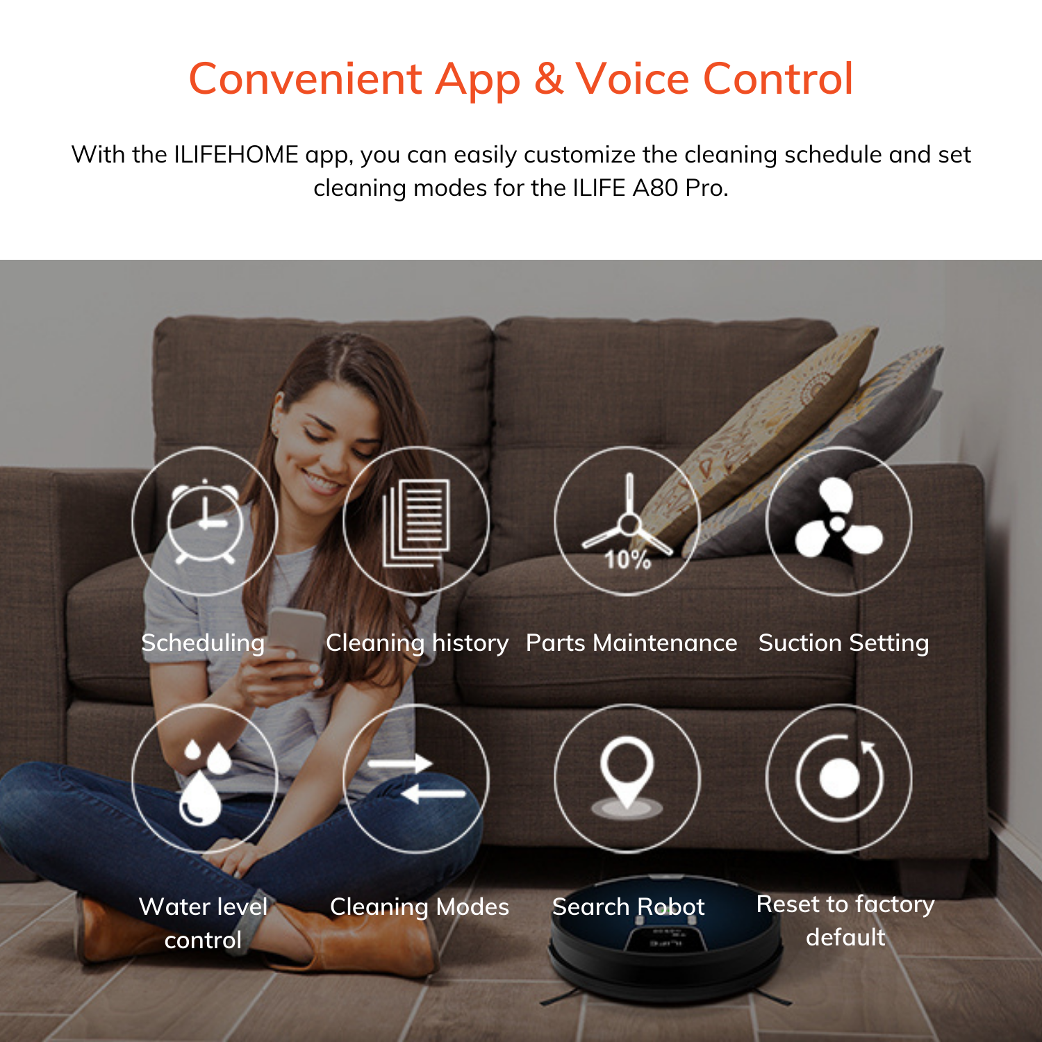 Convenient app & Voice Control 