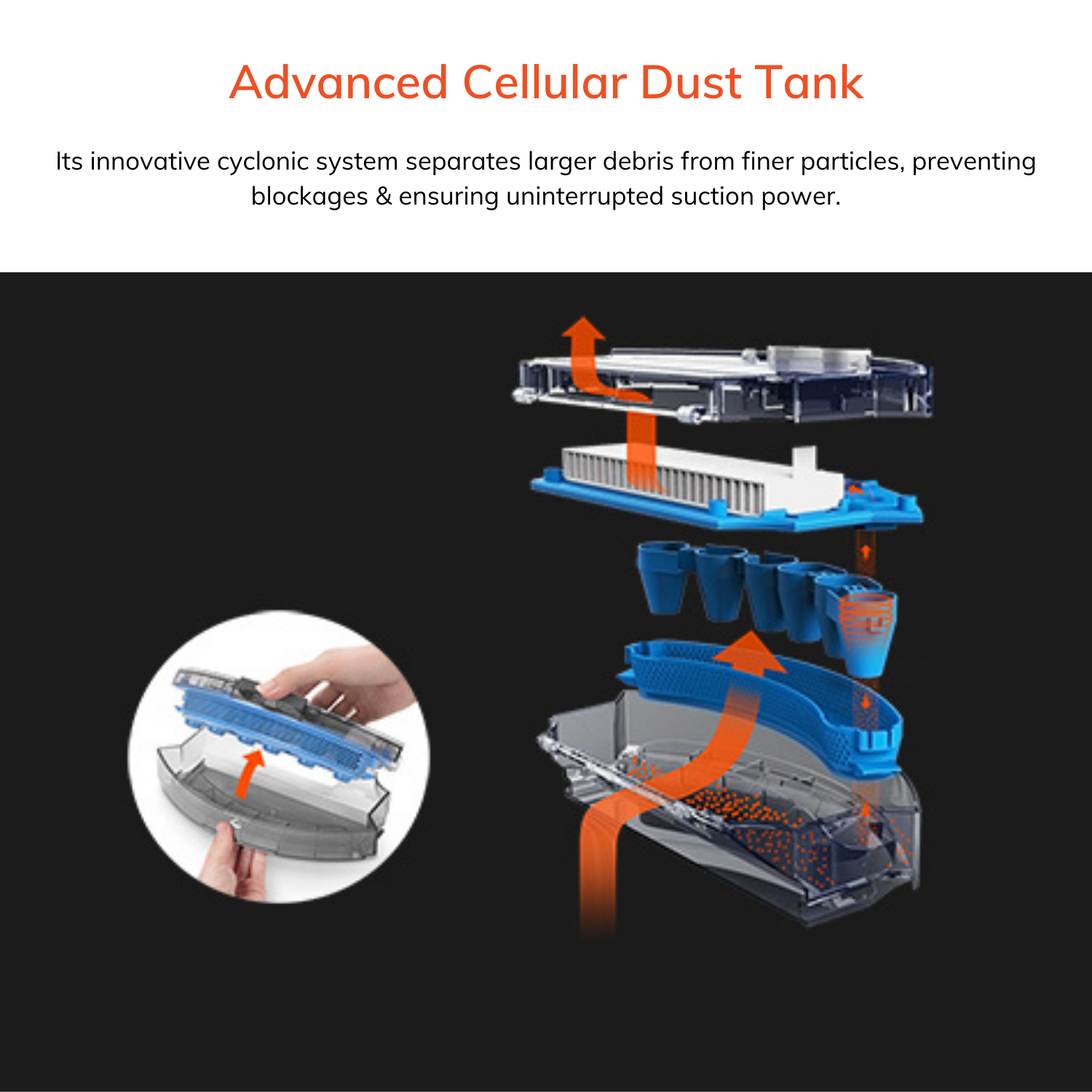 Advance Cellular Dust Tank 