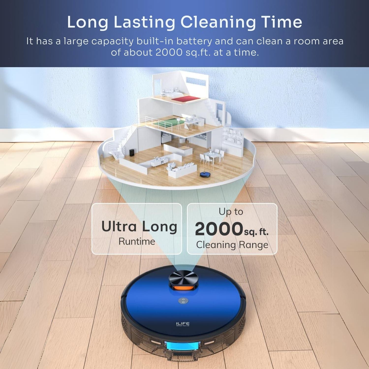 Ilife robot outlet vacuum