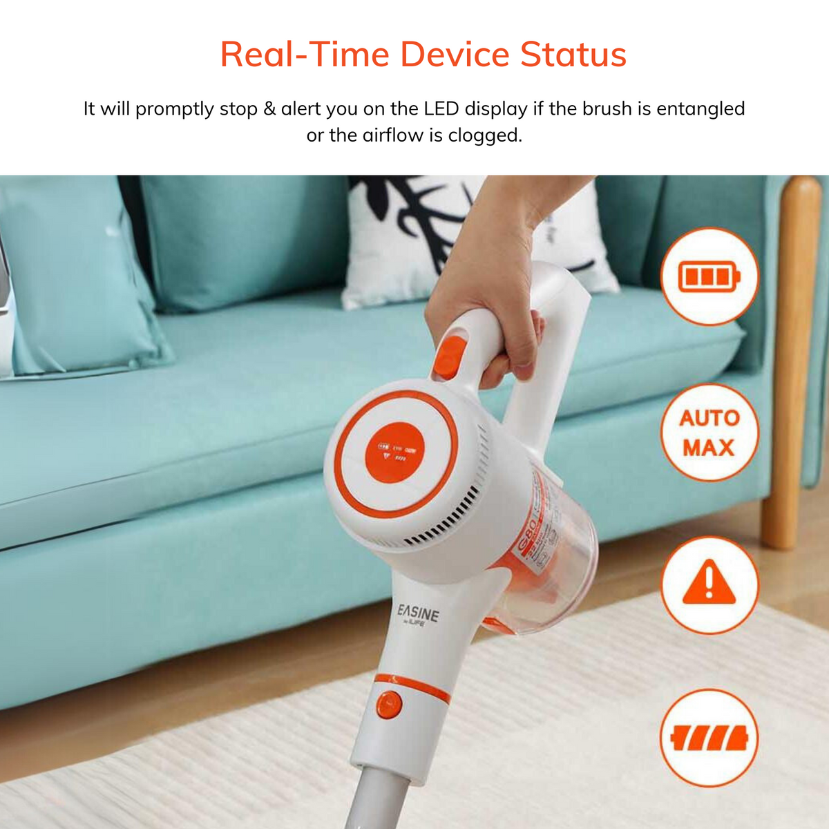 ILIFE G80 | Cordless Robotic Vacuum Cleaner