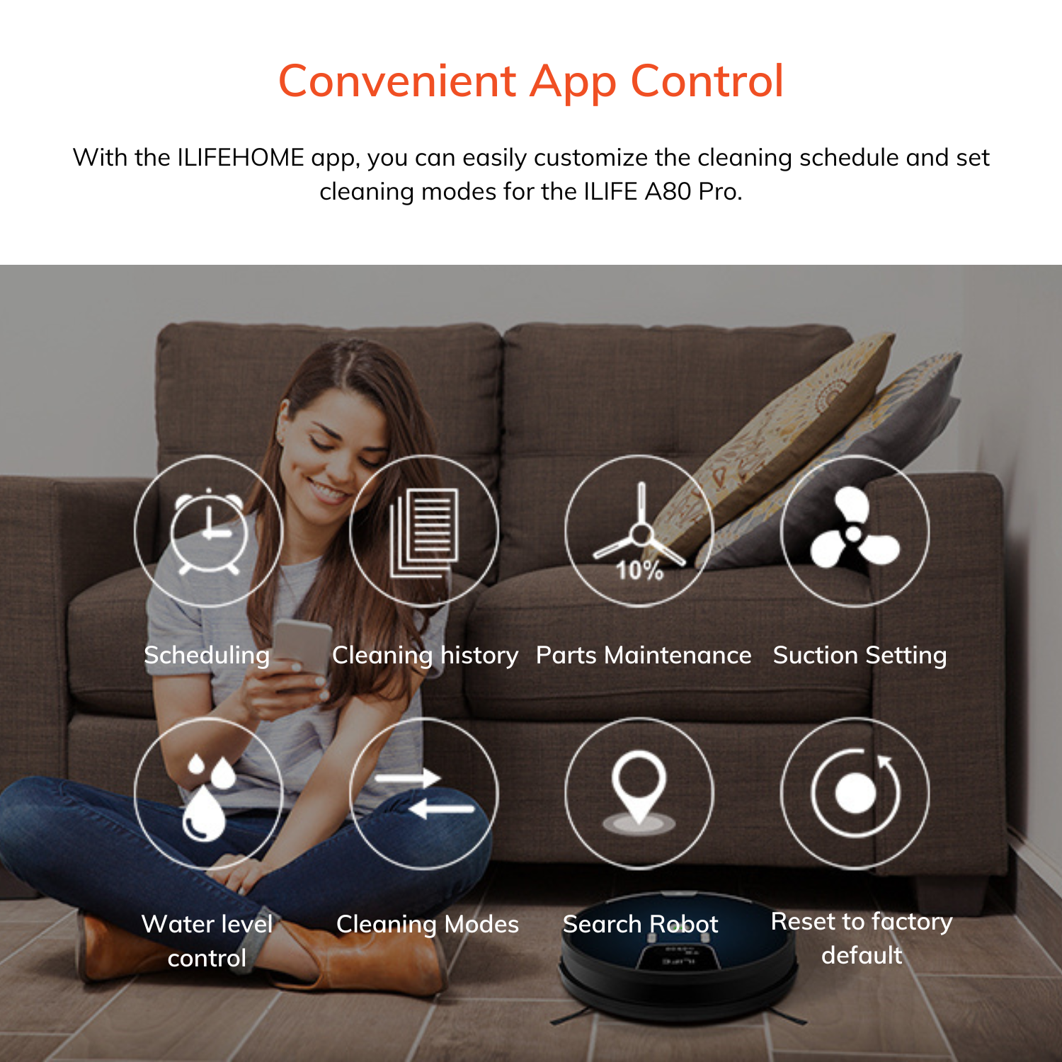 Convenient app control 