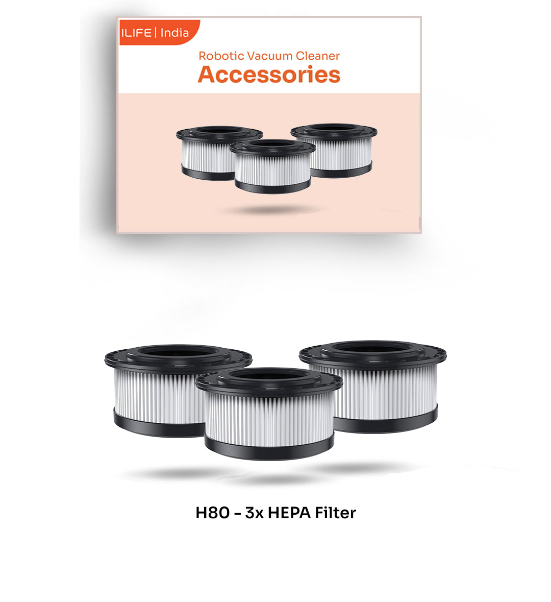 H80 HEPA Filter - (3x)