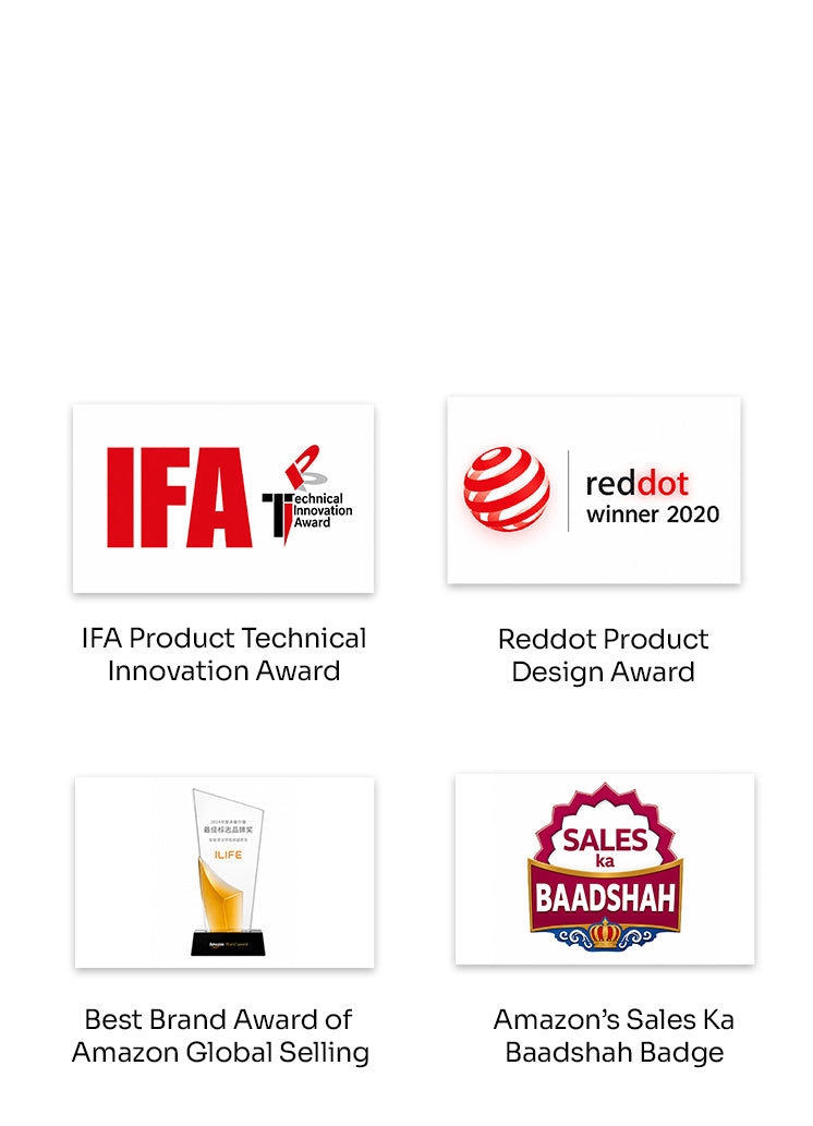 ILIFE robotic vacuum cleaner award-winning innovations and achievements