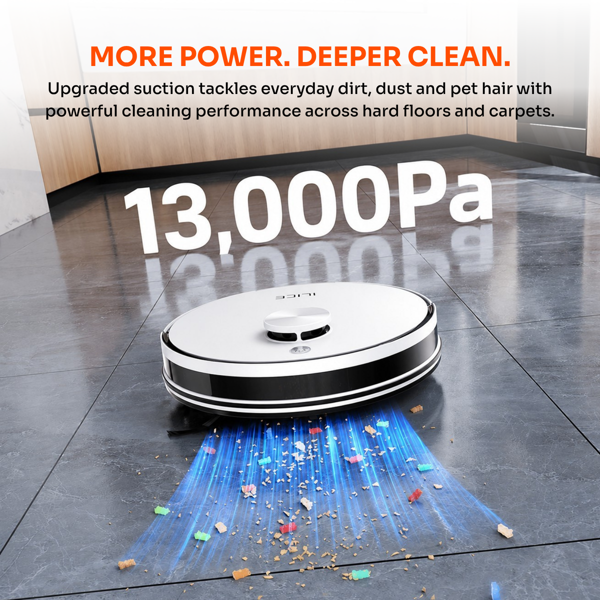 A30 Pro Robot Vacuum and Mop for Home (Upgraded 13,000 Pa Suction)